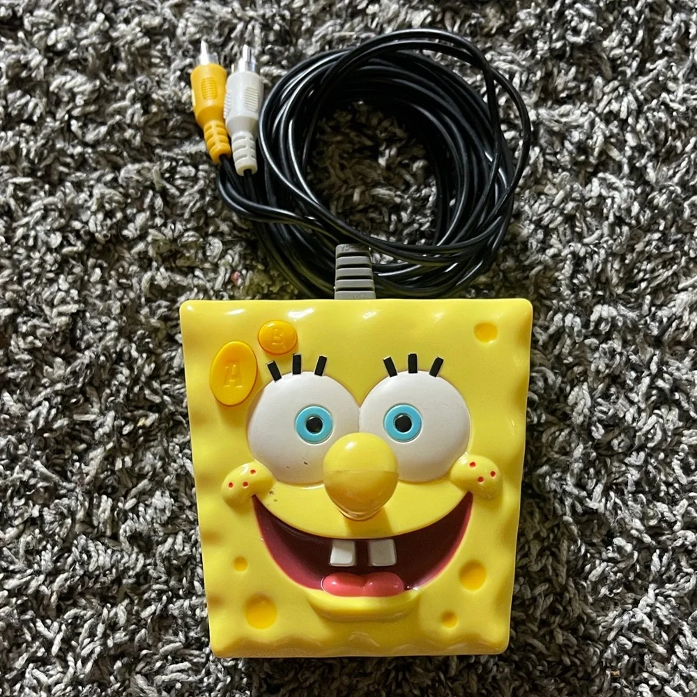 Vintage Jakks Pacific SpongeBob SquarePants Plug & Play TV video game from 2003